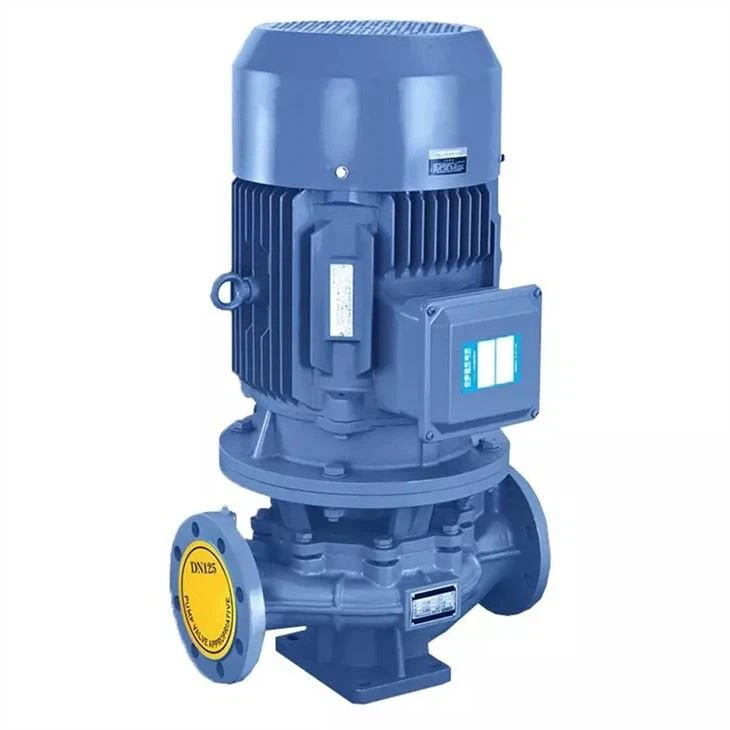 7.5 Kw 5.5 KW 304 316 Energy-saving Low-noise Inline Pump With Multistage Impeller