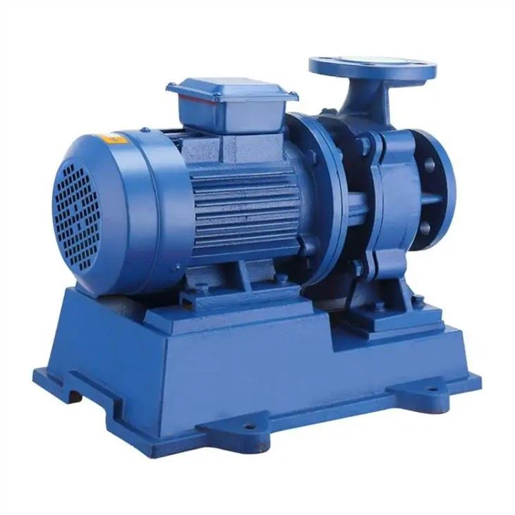 7.5 Kw 5.5 KW 304 316 Energy-saving Low-noise Inline Pump With Multistage Impeller
